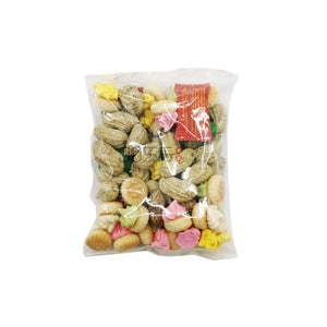 Mix Gem Biscuit, Sweet & Peanut 花饼, 糖果, 花生 (100g) - JossMarket 香荘