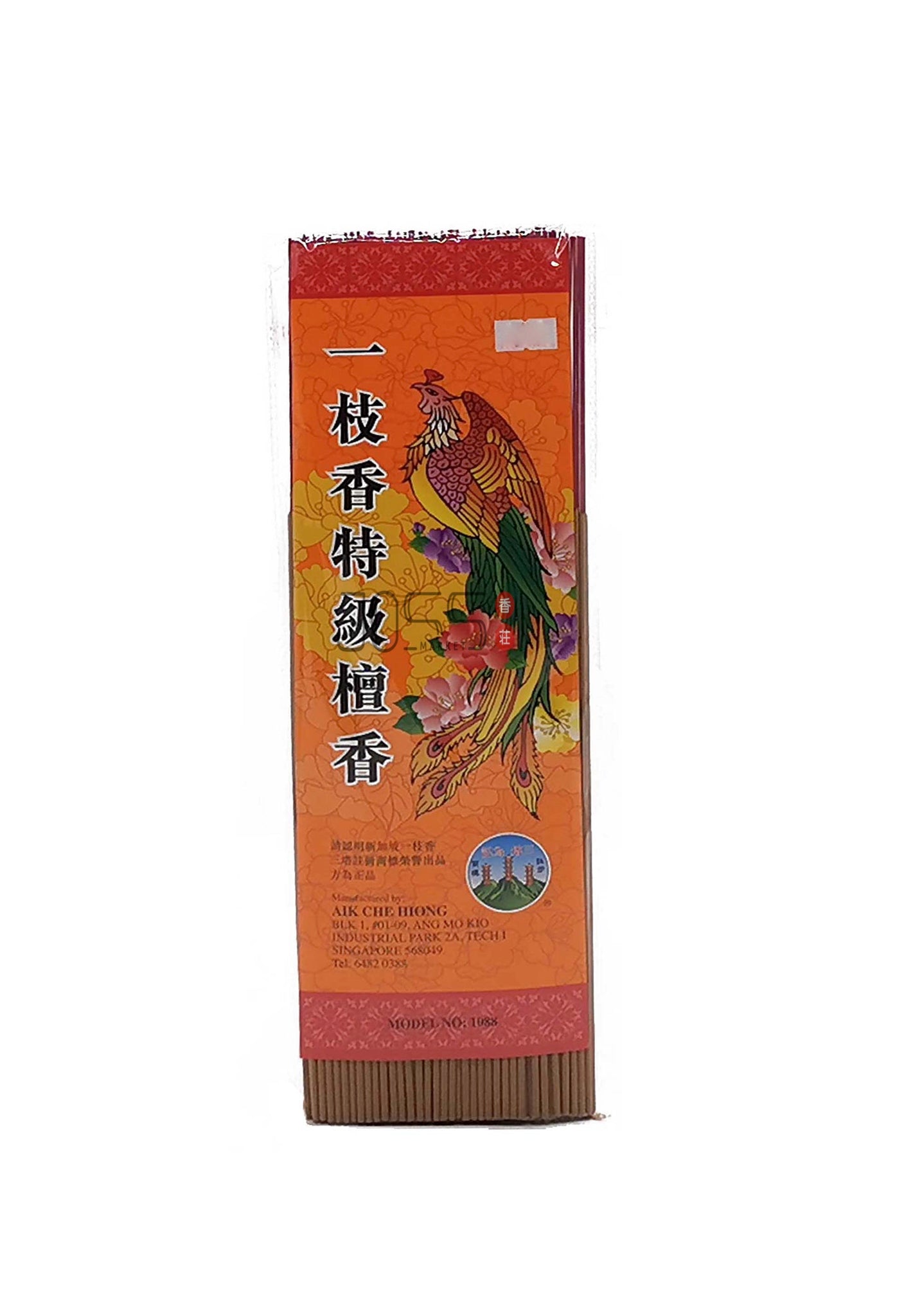 一支香特级檀香 Aik Che Hiong Premium Pure Sandalwood 290gm - JossMarket 香荘