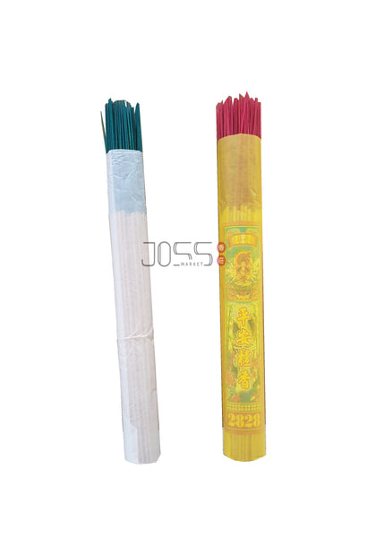 红/青脚素香 (迷你/小) Red/Green Leg Normal Joss Sticks (Mini/Small)